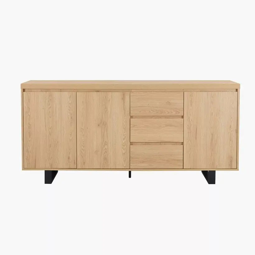 3-Door Sideboard with 3 Drawers