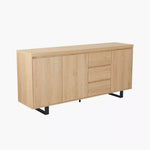 Load image into Gallery viewer, 3-Door Sideboard with 3 Drawers