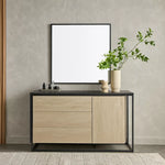 Load image into Gallery viewer, 3-Drawer Dresser With Mirror, Engineered Wood With A Melamine Finish For Modern Bedroom-GCC Home Center