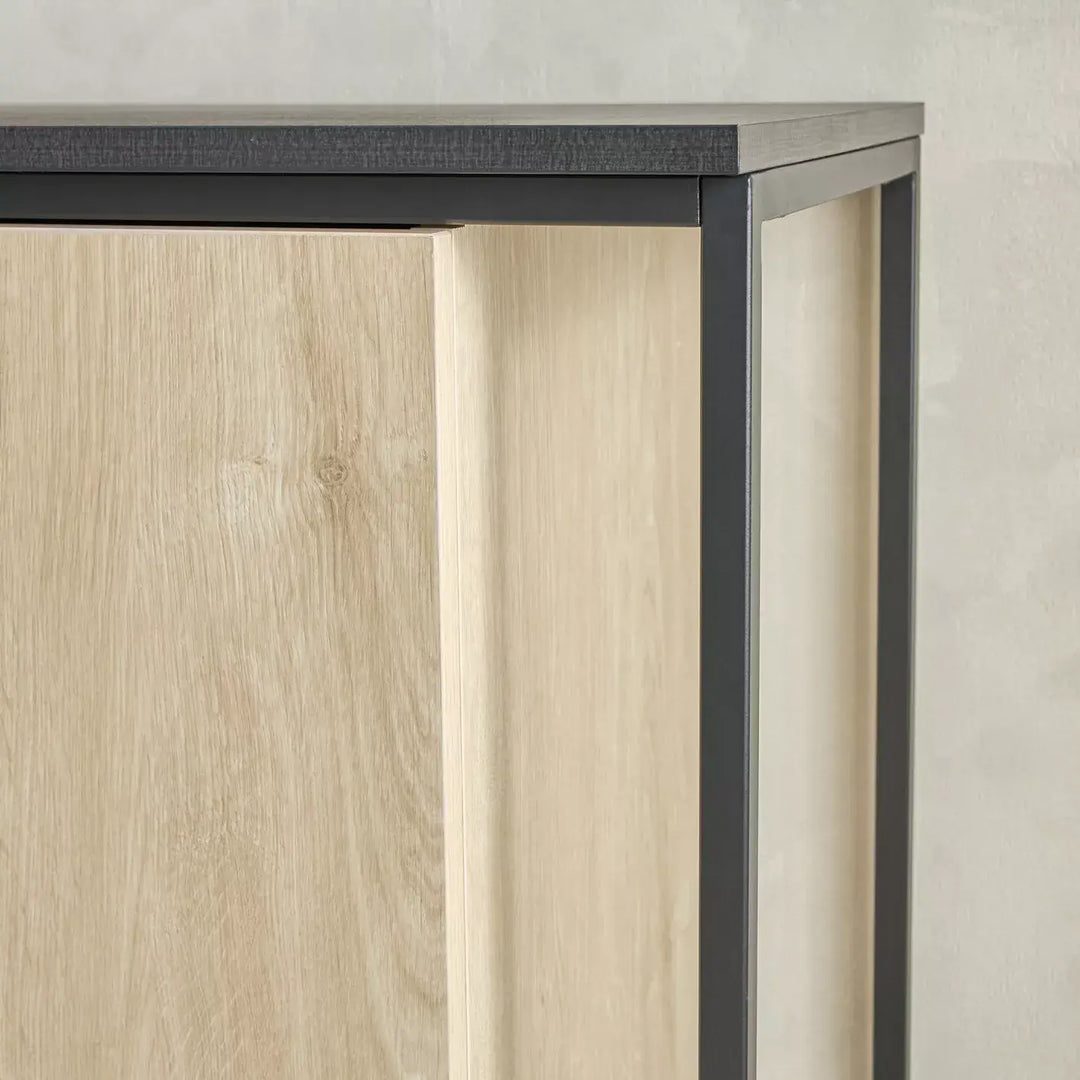 3-Drawer Dresser With Mirror, Engineered Wood With A Melamine Finish For Modern Bedroom-GCC Home Center