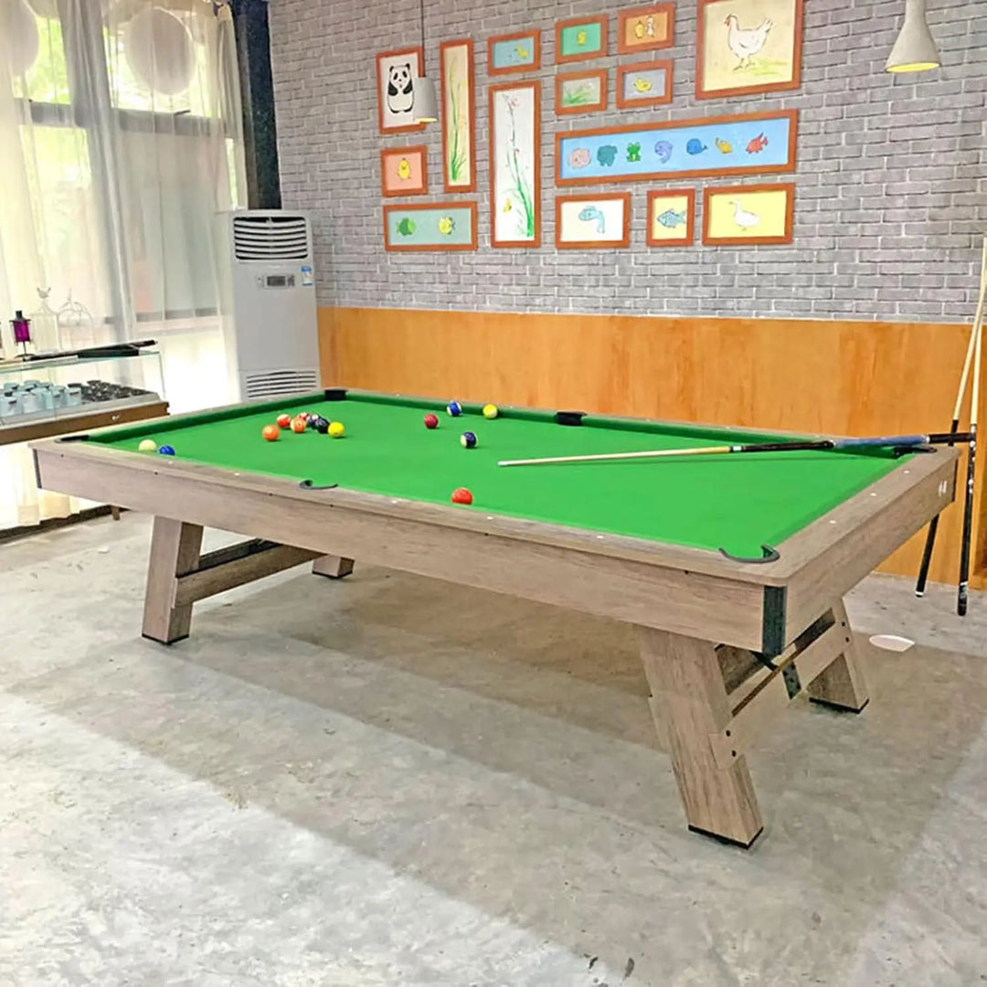 3 in 1 8ft Pool Billiard Table + Household Table Tennis Table + meeting or dining table Multi Function Game Table-GCC Home Center