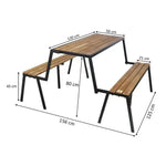 Load image into Gallery viewer, 3 In 1 Folding Bench and Table For Gardens-GCC Home Center