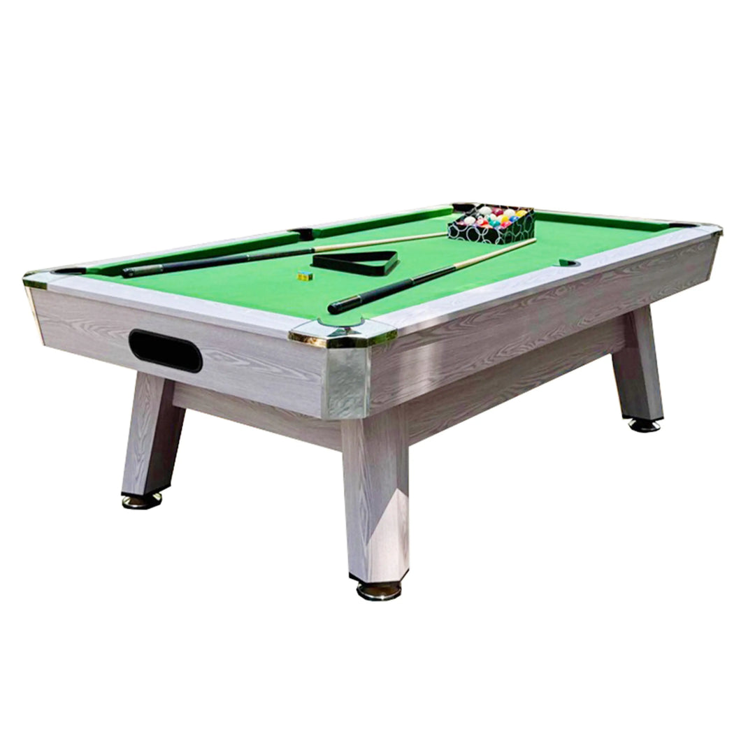 3 in 1 Multi Game Billiard Pool Table with Tennis Table Dining Table Top 8ft-MDF Cushion Material
