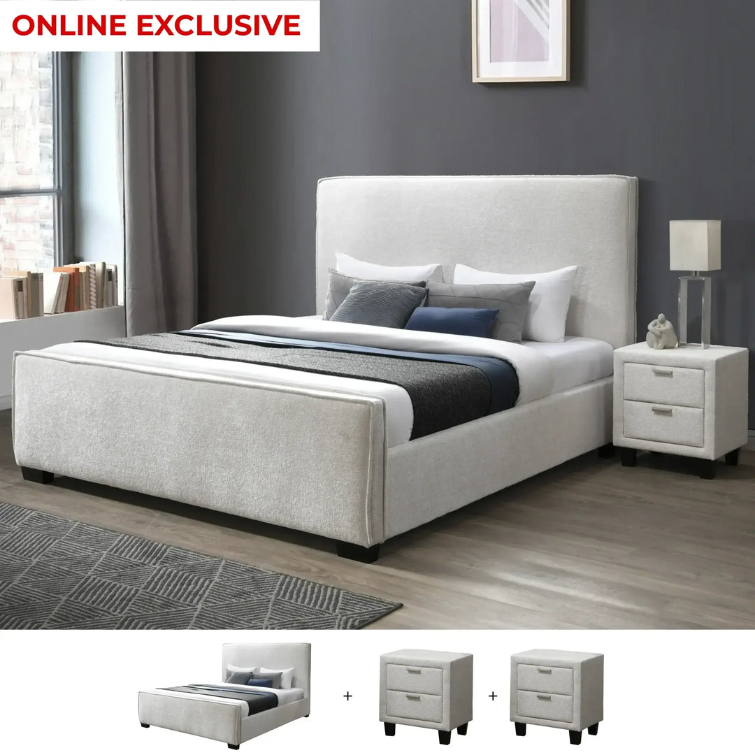 3 Pcs King Bedroom set
