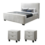 Load image into Gallery viewer, 3 Pcs King Bedroom set