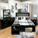 Load image into Gallery viewer, 3 Pcs. Queen Bedroom Set