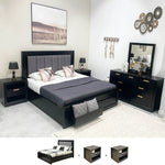 Load image into Gallery viewer, 3 Pcs. Queen Bedroom Set