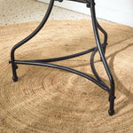 Load image into Gallery viewer, 3-Piece Balcony Set, Marble Top &amp; Stainless Steel Frame