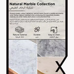Load image into Gallery viewer, 3-Piece Balcony Set, Marble Top &amp; Stainless Steel Frame