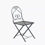 Load image into Gallery viewer, 3-Piece Balcony Set, Marble Top &amp; Stainless Steel Frame