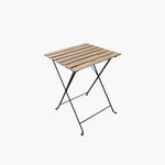 Load image into Gallery viewer, 3-Piece Folding Balcony Set – Acacia Wood &amp; Steel