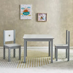 Load image into Gallery viewer, 3-Piece Kids’ Study Table and Chair Set
