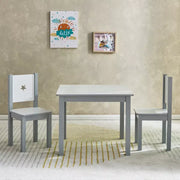 3-Piece Kids’ Study Table and Chair Set