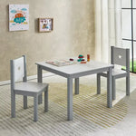 Load image into Gallery viewer, 3-Piece Kids’ Study Table and Chair Set