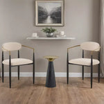 Load image into Gallery viewer, 3-Piece Modern Tea Table Set – Elegant &amp; Space-Saving