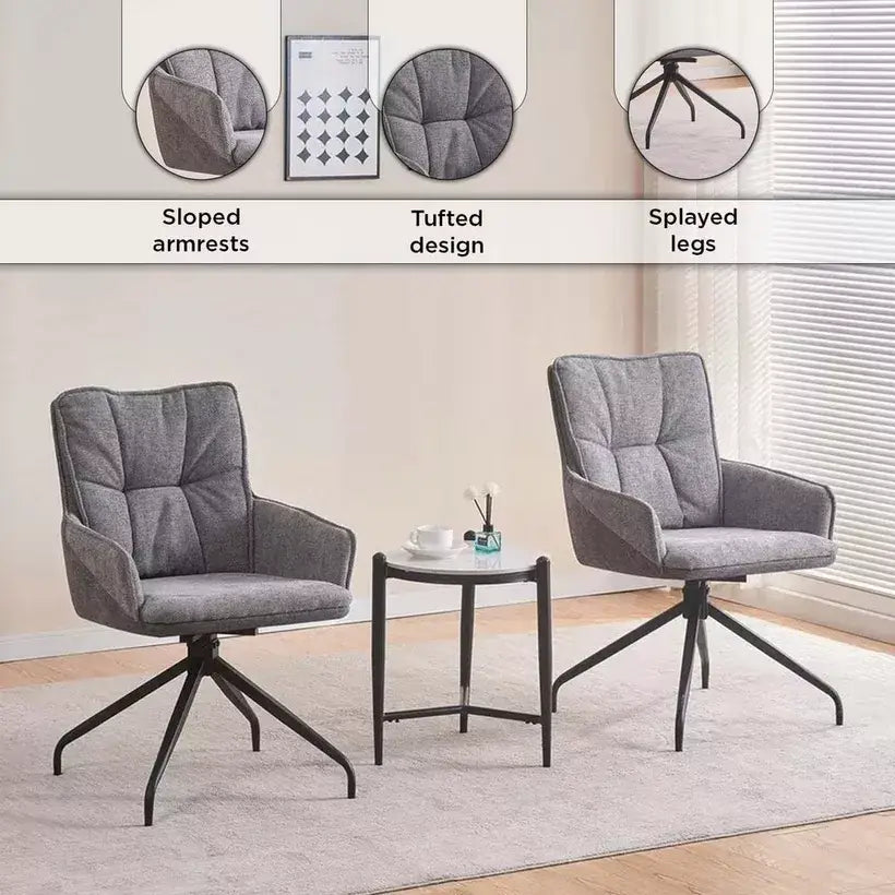 3-Piece Tea Table Set – Modern, Compact & Comfortable