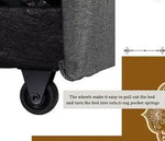 Load image into Gallery viewer, 3 Seater Sofa Bed With Cushions, L-Shaped with Storage (Grey, 210x160x95 cm)