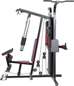 Load image into Gallery viewer, 3 Station Multi Gym Cable Machine: Complete Home &amp; Commercial Gym Solution