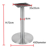 Jilphar Furniture Stainless Steel Table Base JP3010B-GCC Home Center