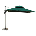 Load image into Gallery viewer, 3m x 3m Cantilever Parasol Umbrella with 80kg Marble Base