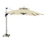 Load image into Gallery viewer, 3m x 3m Cantilever Parasol Umbrella with 80kg Marble Base
