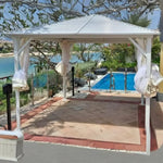 Load image into Gallery viewer, 3x3m Galvanized Roof Aluminum Gazebo - White-GCC Home Center