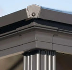 Load image into Gallery viewer, 3x4m Rectangular Roof Aluminum Gazebo Brown-GCC Home Center