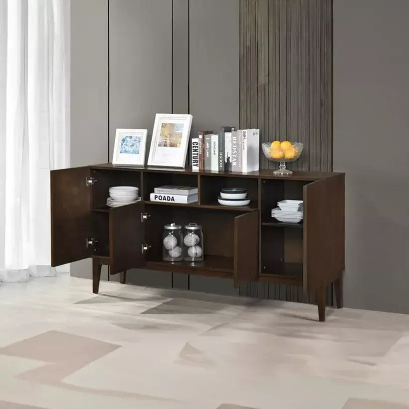 4-Door Sideboard Whit Adjustable Shelves
