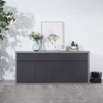 Load image into Gallery viewer, 4-Door Sideboard with 4 Drawers