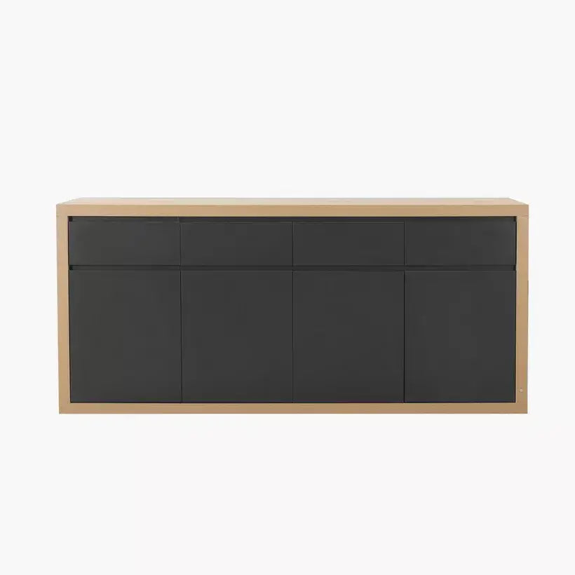 4-Door Sideboard with 4 Drawers