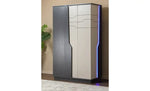 Load image into Gallery viewer, 4 Pics Wooden Teens Bedroom Set - White &amp; Gray