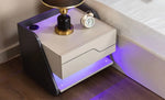 Load image into Gallery viewer, 4 Pics Wooden Teens Bedroom Set - White &amp; Gray