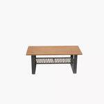 Load image into Gallery viewer, 4-Piece Outdoor Aluminum Sofa Set with Coffee Table and Cushion