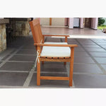 Load image into Gallery viewer, 4-Piece Outdoor Sofa Set – Engineered Wood with Cushions