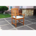 Load image into Gallery viewer, 4-Piece Outdoor Sofa Set – Engineered Wood with Cushions