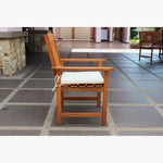Load image into Gallery viewer, 4-Piece Outdoor Sofa Set – Engineered Wood with Cushions