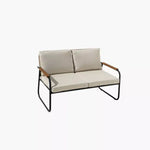 Load image into Gallery viewer, 4-Piece Outdoor Sofa Set – Steel Frame &amp; Rope Detailing