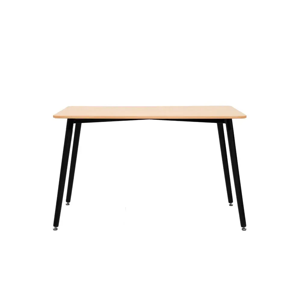 4-Seater Dining Set (Oak & Black)