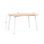 Load image into Gallery viewer, 4-Seater Dining Set – Oak &amp; White