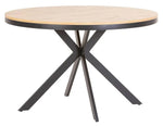 Load image into Gallery viewer, 4 Seater Round Dining Table with Black Spider Legs-GCC Home Center