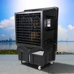 Load image into Gallery viewer, 450 watt large Industrial Air Conditioner, Evaporative cooler - BLACK