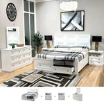 Load image into Gallery viewer, 5 Pcs. King Bedroom Set