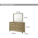 Load image into Gallery viewer, 5 Pcs. King Bedroom Set
