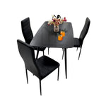Load image into Gallery viewer, 5-Piece Modern Dining Table Set with Rectangular Table &amp; 4 Chairs – Sleek, Durable Design for Home &amp; Dining Room-GCC Home Center