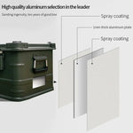 Load image into Gallery viewer, 50L for Rockbrook High Quality Portable Metal Kitchen Container Weatherproof Outdoor Aluminum Camping Storage Box
