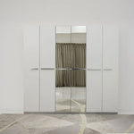 Load image into Gallery viewer, 6 Door Wardrobe - White