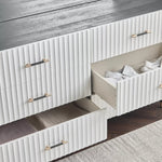 Load image into Gallery viewer, 6-Drawer Dresser with Mirror, Modern Wood Dressing Table-GCC Home Center