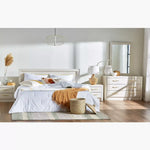 Load image into Gallery viewer, 6-Drawer Dresser with Mirror, Sleek And Modern Design Vanity Table-GCC Home Center