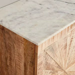 Load image into Gallery viewer, 6 Meter 3-Door Solid Wood Sideboard with Genuine Marble Top