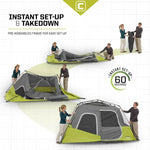 Load image into Gallery viewer, 6-Person Instant Cabin Tent – 11' x 9'